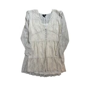 Paige Dress Womens Size CL Silk Truett  Animal Print Dot